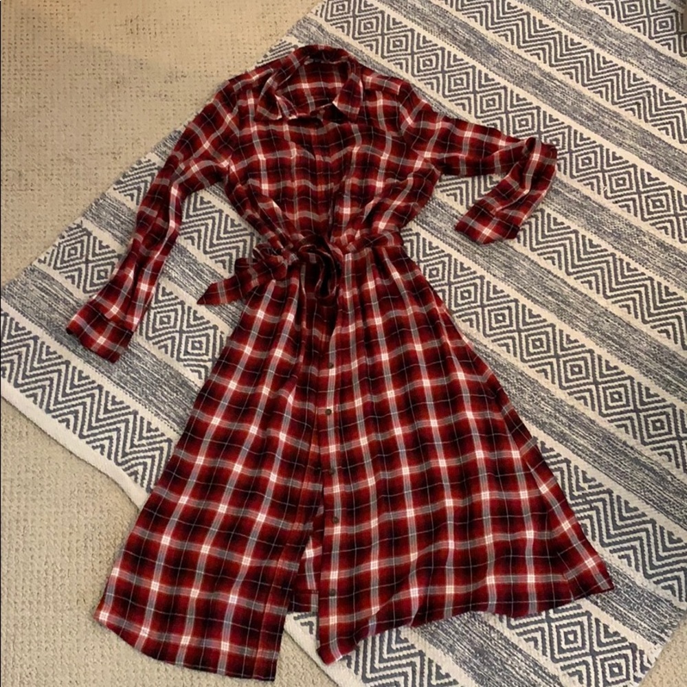 Plaid dress